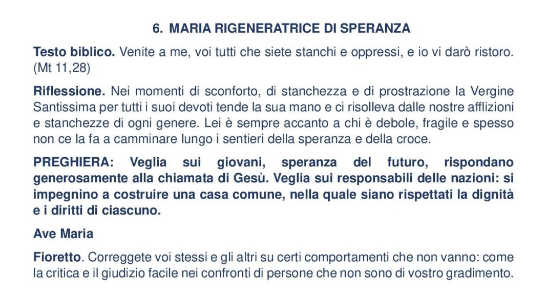 Notizie dalla Parrocchia