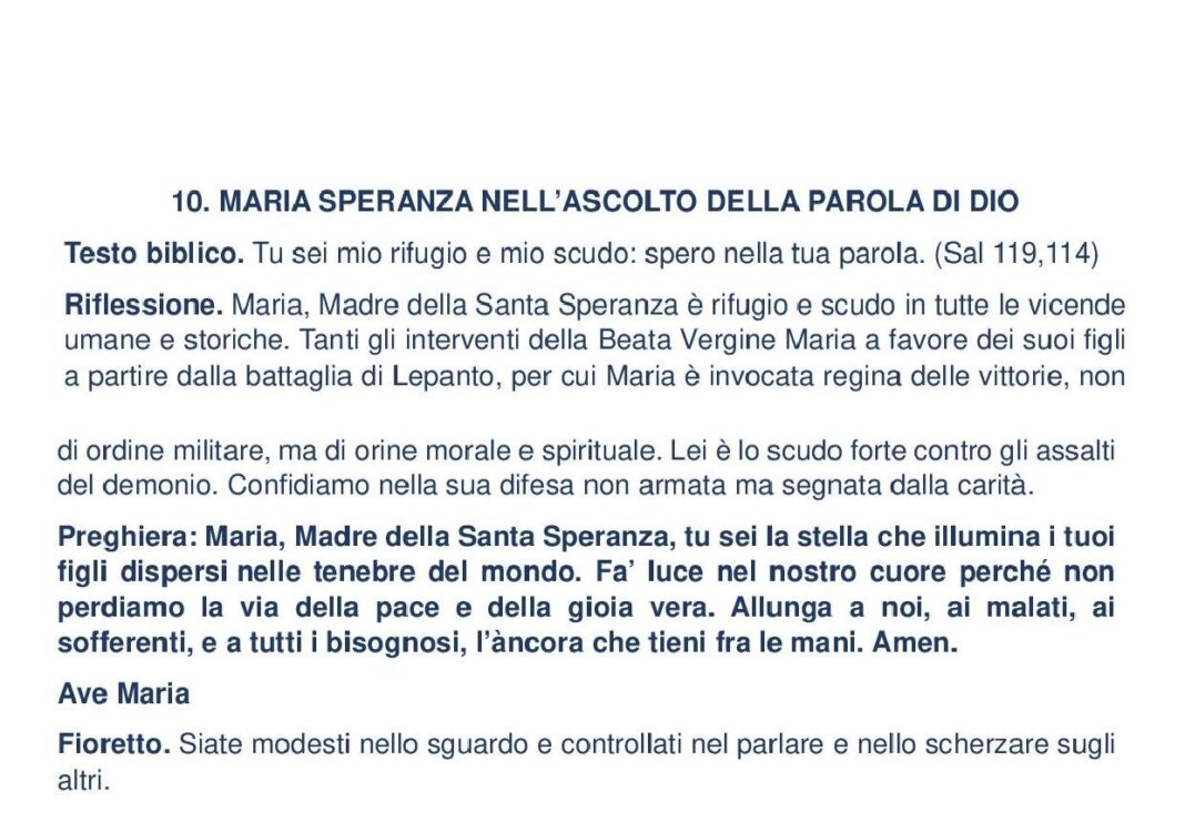 Notizie dalla Parrocchia