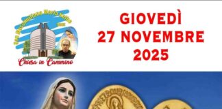 CON LA BENEDIZIONE DELLE MEDAGLIE Notizie dalla Parrocchia