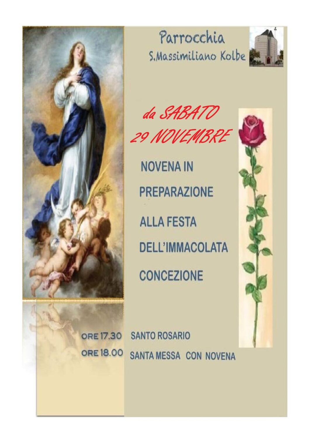 Notizie dalla Parrocchia