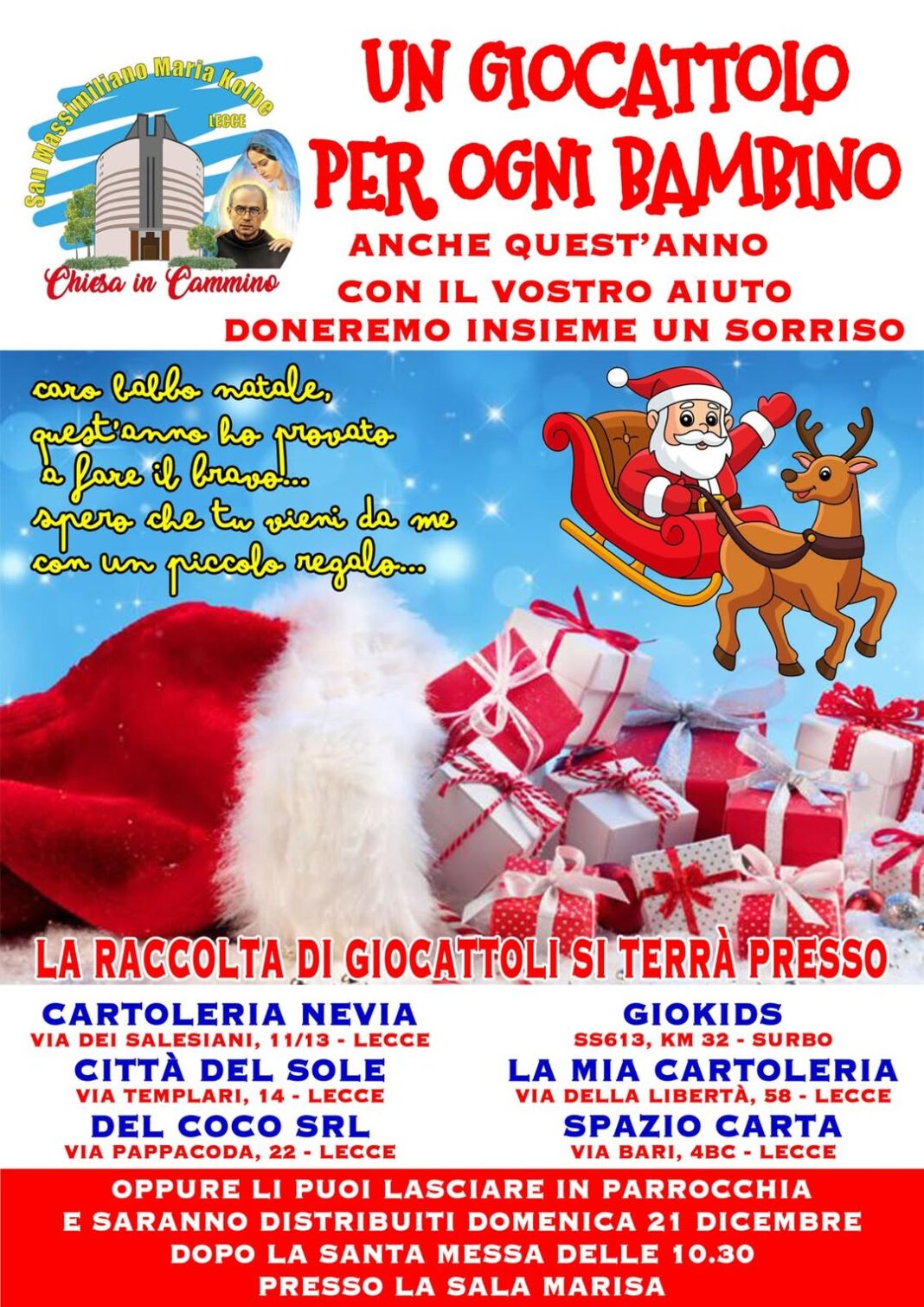 Notizie dalla Parrocchia