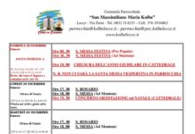 CALENDARIO LITURGICO: Settimana dal 28 Dicembre 2025 al 03 Gennaio 2026 CALENDARIO LITURGICO: