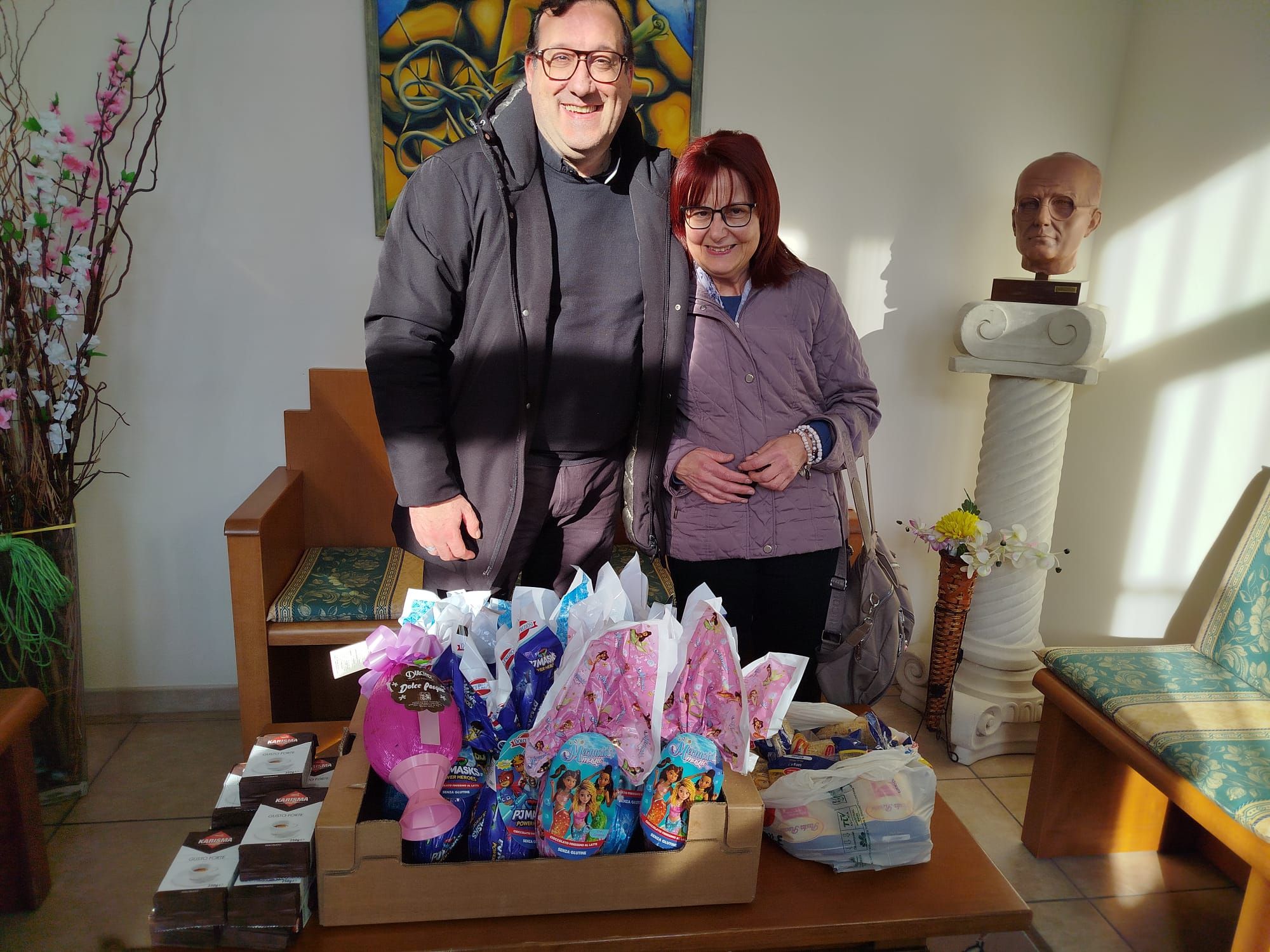 Un grazie speciale alla sig.ra Mina che dona sempre con grande affetto