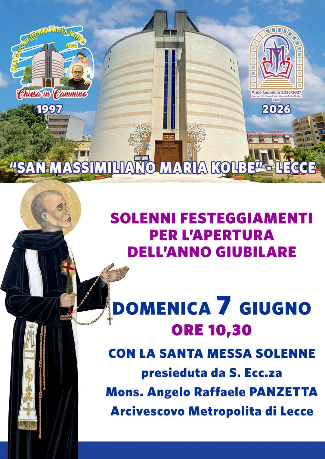 APERTURA ANNO GIUBILARE PARROCCHIALE