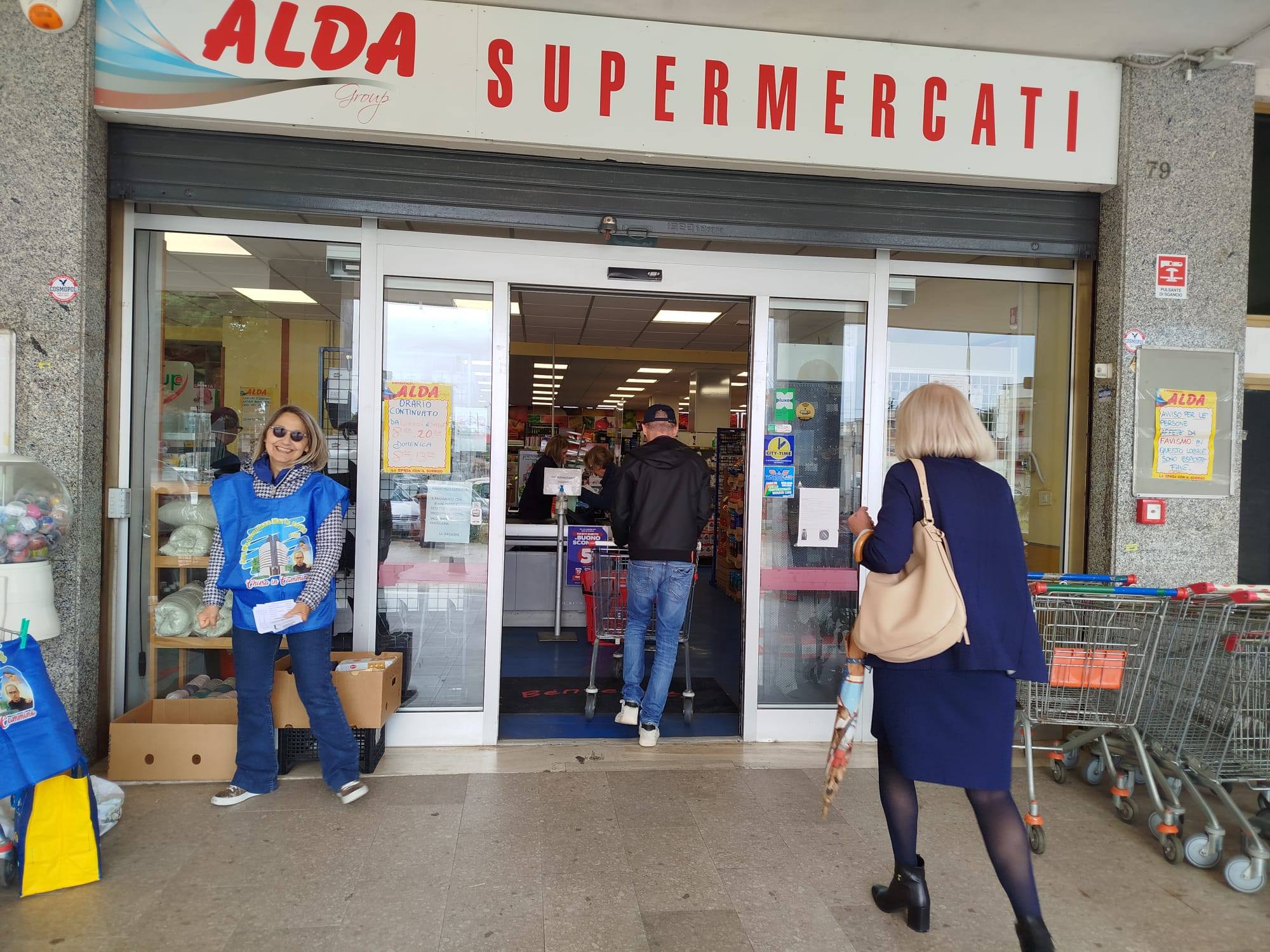 Grazie ai supermercati Alda di Piazza Ludovico Ariosto e MD di via Pappacoda.